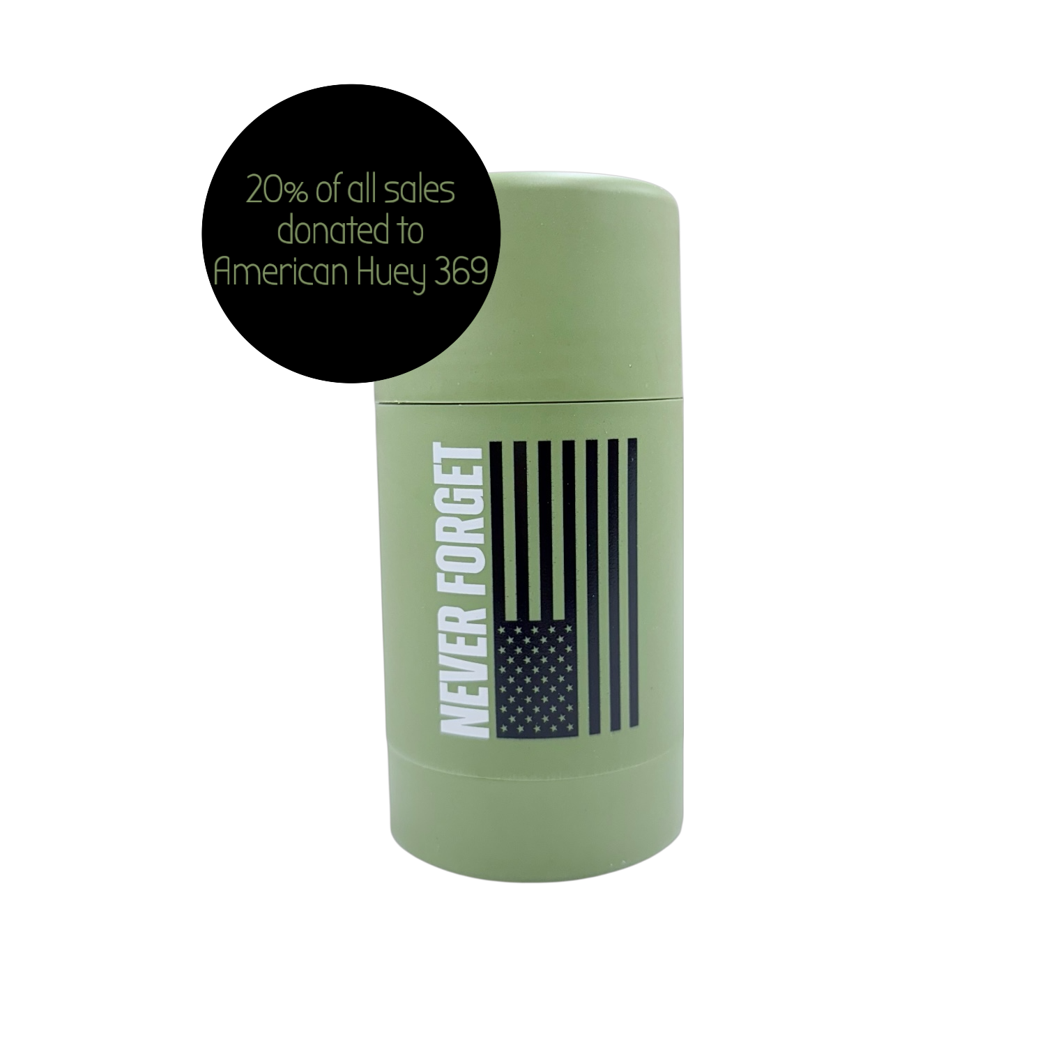 Refillable Natural Deodorant Tube - American Huey 369